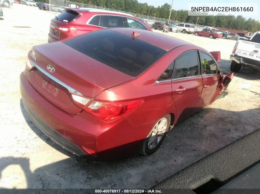 5NPEB4AC2EH861660 2014 Hyundai Sonata Gls