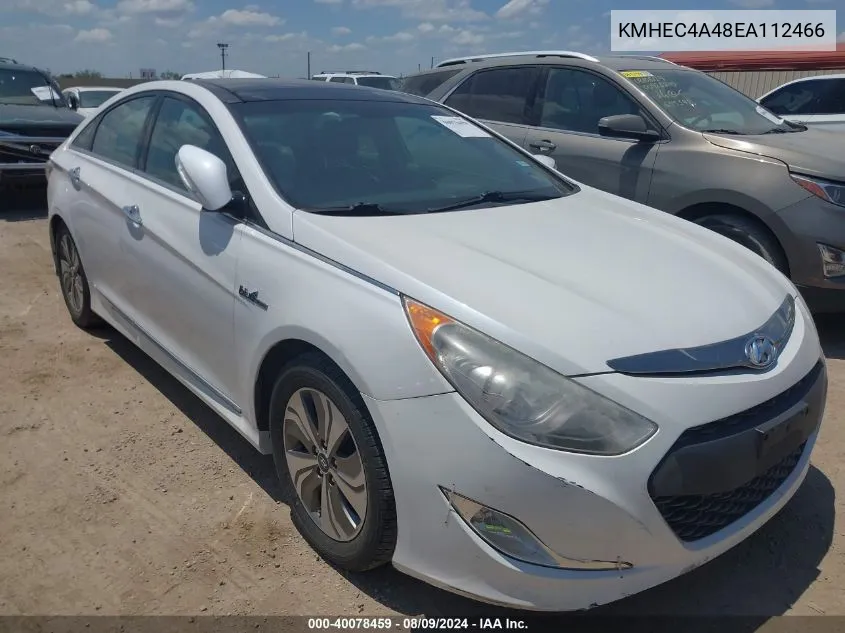 KMHEC4A48EA112466 2014 Hyundai Sonata Hybrid Limited