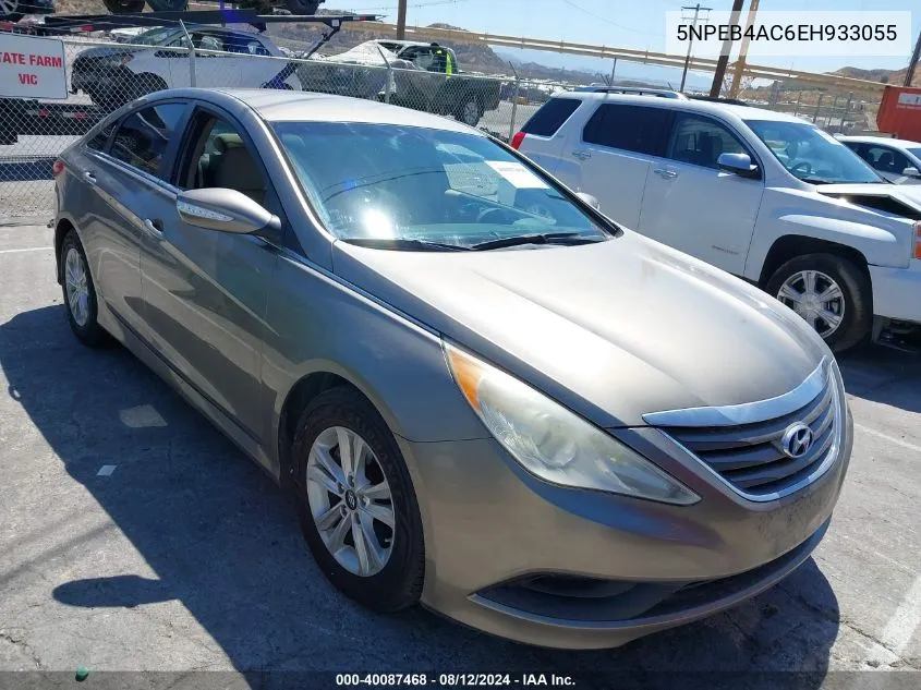 2014 Hyundai Sonata Gls VIN: 5NPEB4AC6EH933055 Lot: 40087468