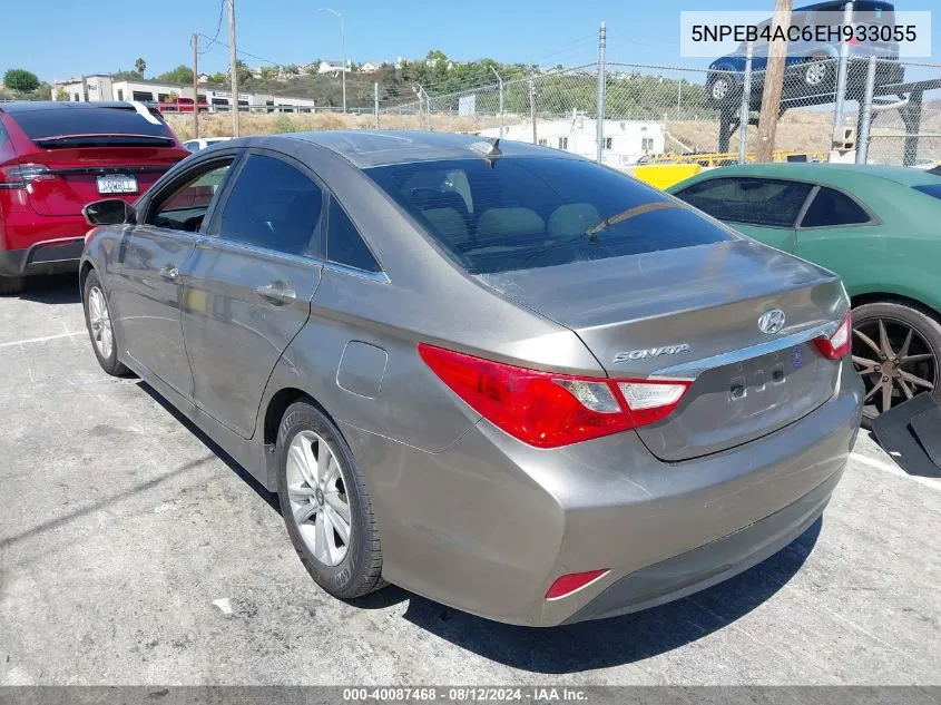 2014 Hyundai Sonata Gls VIN: 5NPEB4AC6EH933055 Lot: 40087468