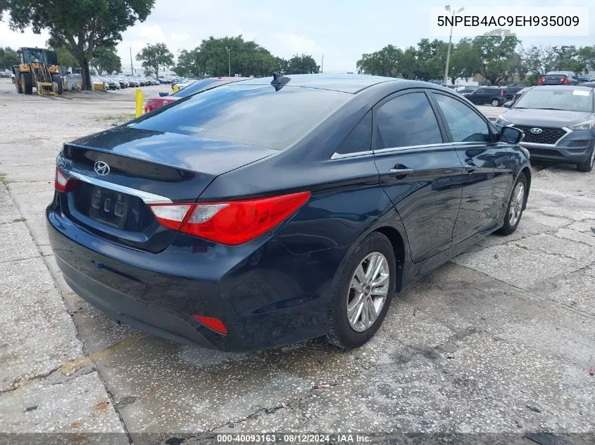 5NPEB4AC9EH935009 2014 Hyundai Sonata Gls