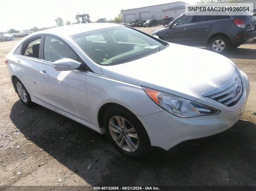 5NPEB4AC2EH926054 2014 Hyundai Sonata Gls