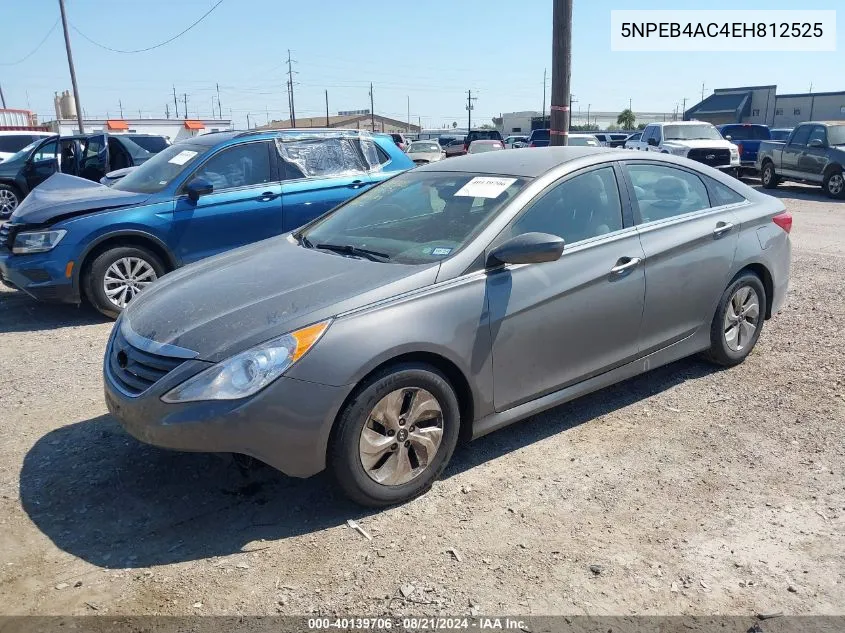 2014 Hyundai Sonata Gls VIN: 5NPEB4AC4EH812525 Lot: 40139706