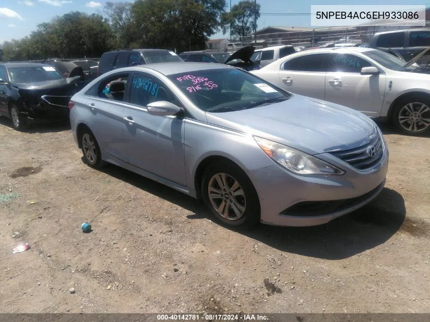 2014 Hyundai Sonata Gls VIN: 5NPEB4AC6EH933086 Lot: 40782682