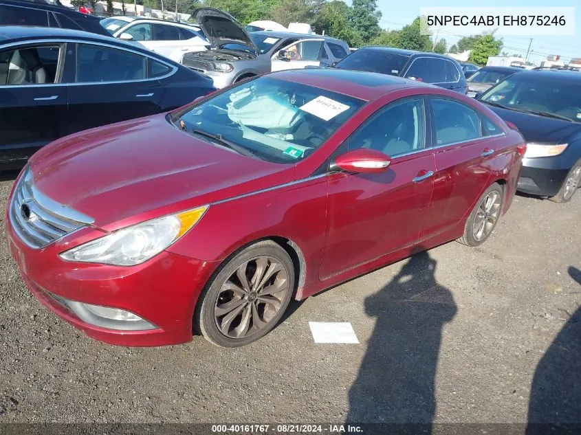 5NPEC4AB1EH875246 2014 Hyundai Sonata Se/Limited