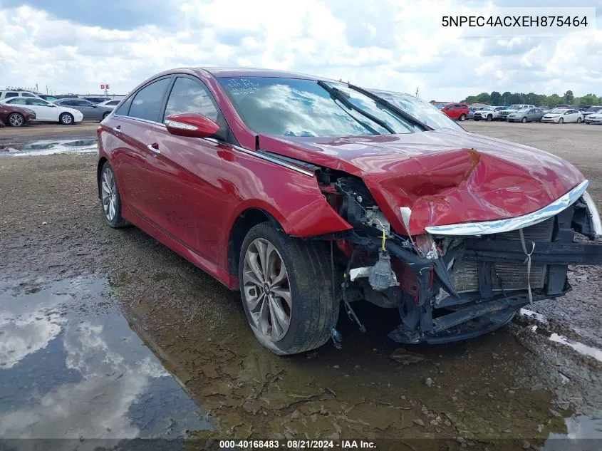 5NPEC4ACXEH875464 2014 Hyundai Sonata Se