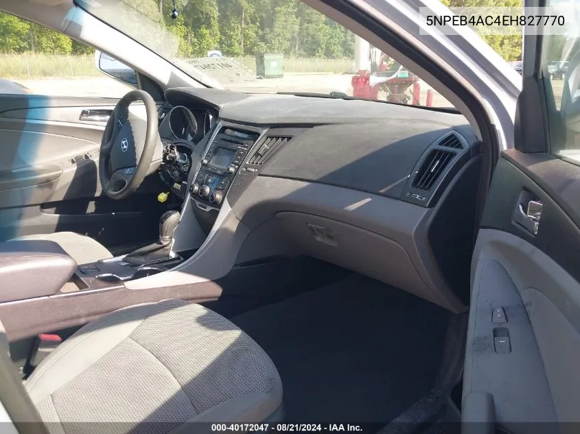 5NPEB4AC4EH827770 2014 Hyundai Sonata Gls