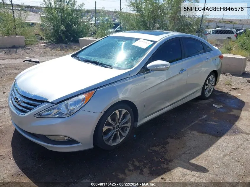 2014 Hyundai Sonata Se VIN: 5NPEC4AC8EH846576 Lot: 40173425