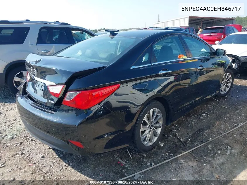 5NPEC4AC0EH846717 2014 Hyundai Sonata Limited