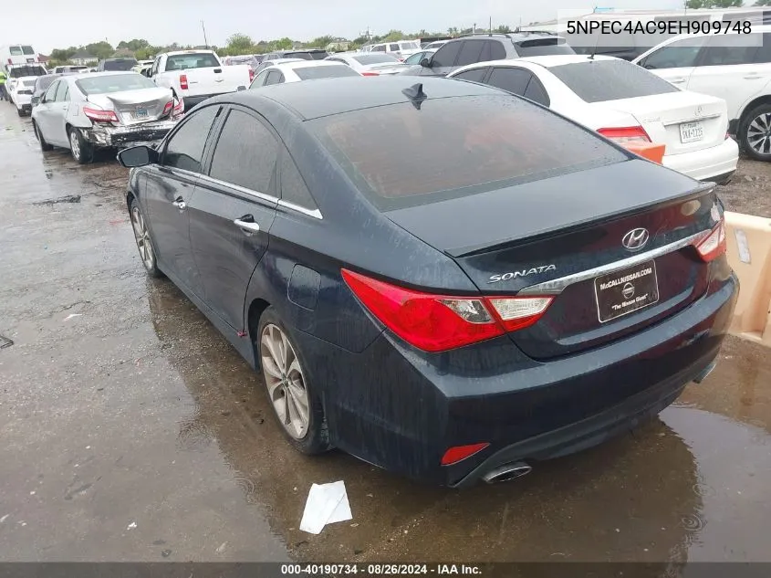 5NPEC4AC9EH909748 2014 Hyundai Sonata Se