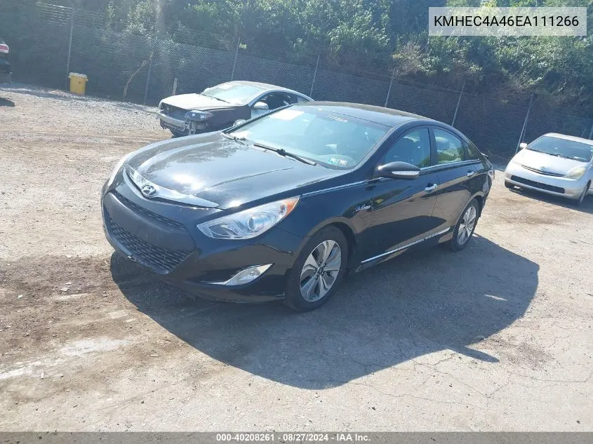 KMHEC4A46EA111266 2014 Hyundai Sonata Hybrid Limited