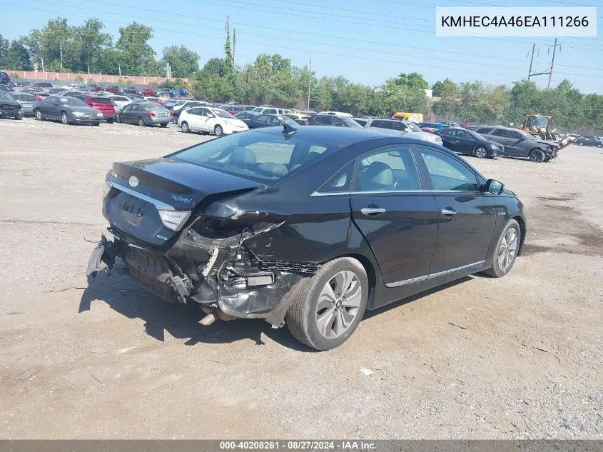 2014 Hyundai Sonata Hybrid Limited VIN: KMHEC4A46EA111266 Lot: 40208261