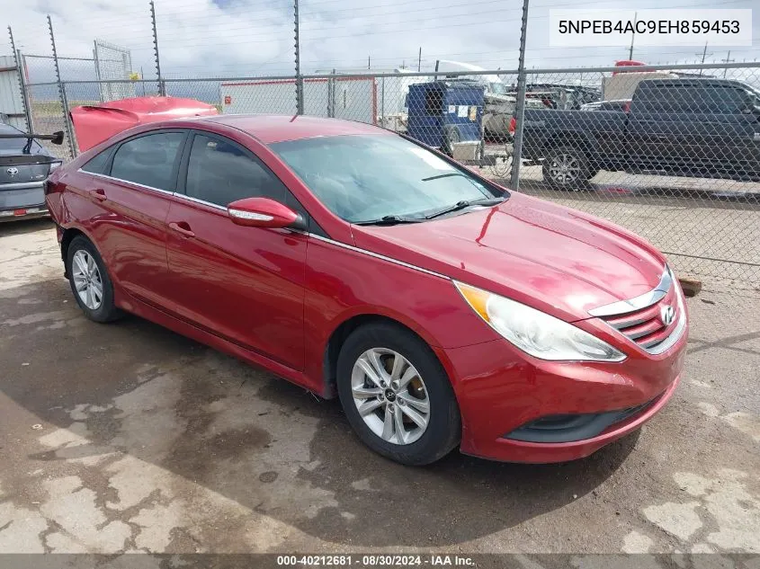 2014 Hyundai Sonata Gls VIN: 5NPEB4AC9EH859453 Lot: 40212681