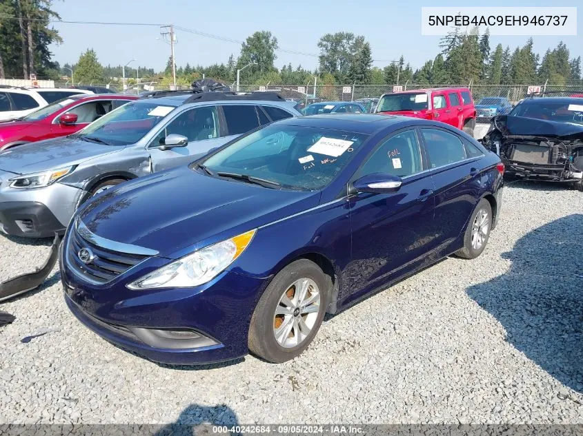 5NPEB4AC9EH946737 2014 Hyundai Sonata Gls