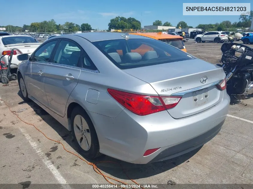 5NPEB4AC5EH821203 2014 Hyundai Sonata Gls