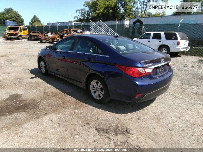 5NPEB4AC1EH866977 2014 Hyundai Sonata Gls