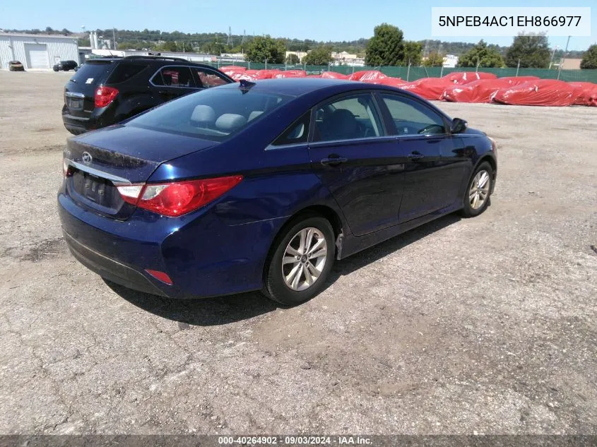 5NPEB4AC1EH866977 2014 Hyundai Sonata Gls