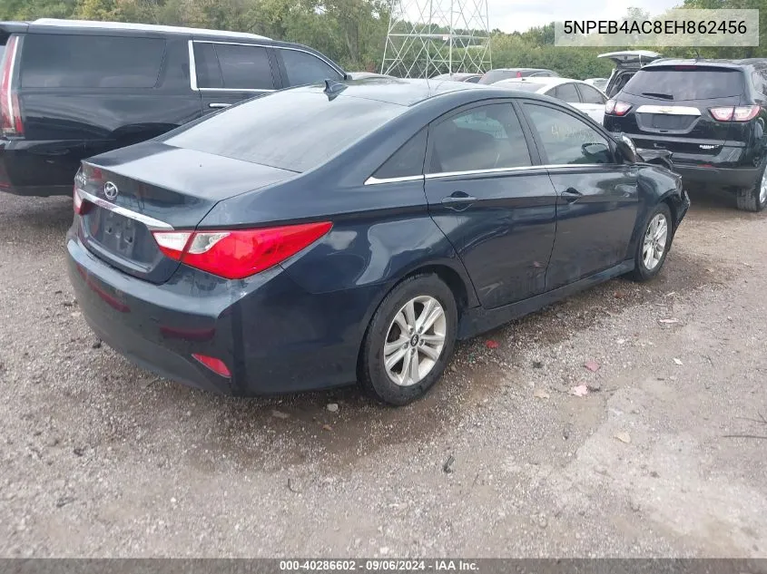 5NPEB4AC8EH862456 2014 Hyundai Sonata Gls