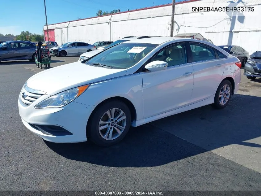 5NPEB4AC5EH933175 2014 Hyundai Sonata Gls