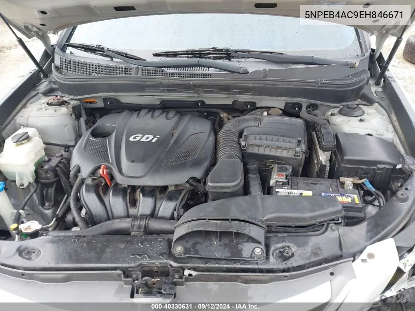 5NPEB4AC9EH846671 2014 Hyundai Sonata Gls