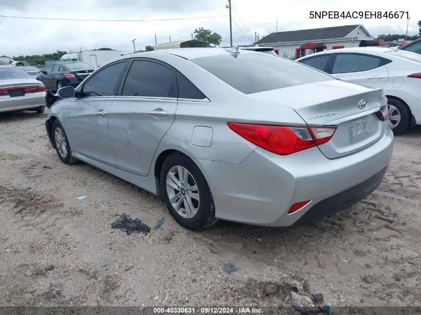 5NPEB4AC9EH846671 2014 Hyundai Sonata Gls