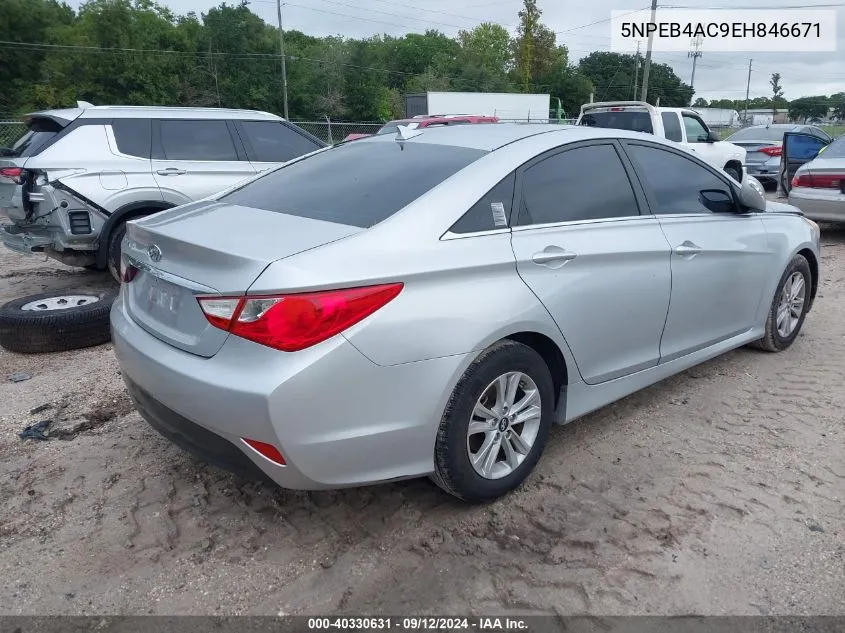 5NPEB4AC9EH846671 2014 Hyundai Sonata Gls