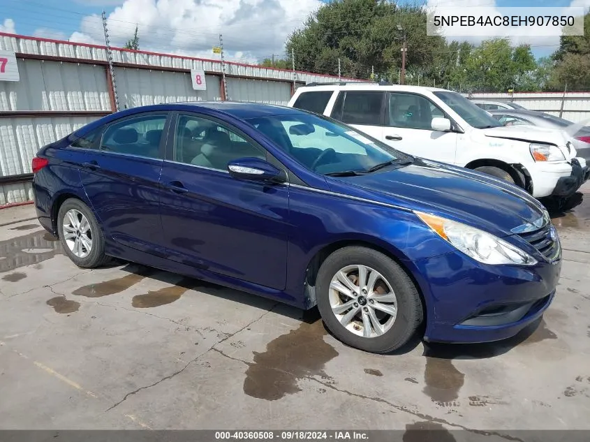 5NPEB4AC8EH907850 2014 Hyundai Sonata Gls