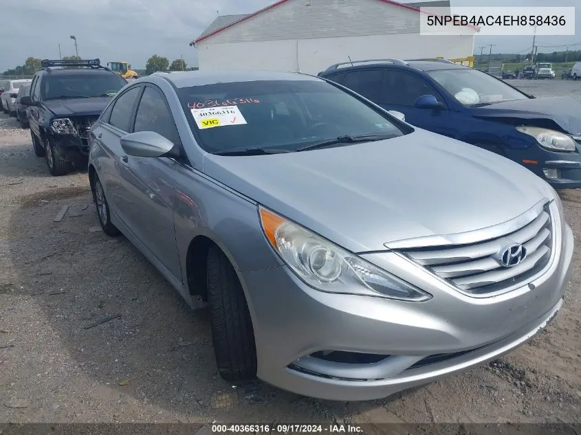 5NPEB4AC4EH858436 2014 Hyundai Sonata Gls