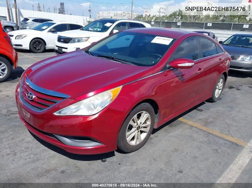 5NPEB4AC2EH875476 2014 Hyundai Sonata Gls