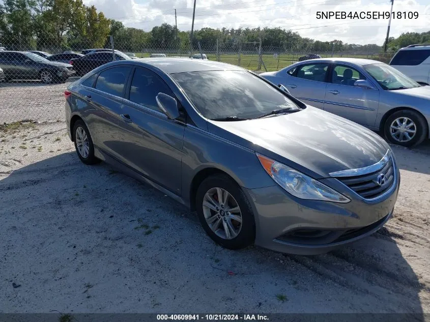 5NPEB4AC5EH918109 2014 Hyundai Sonata Gls