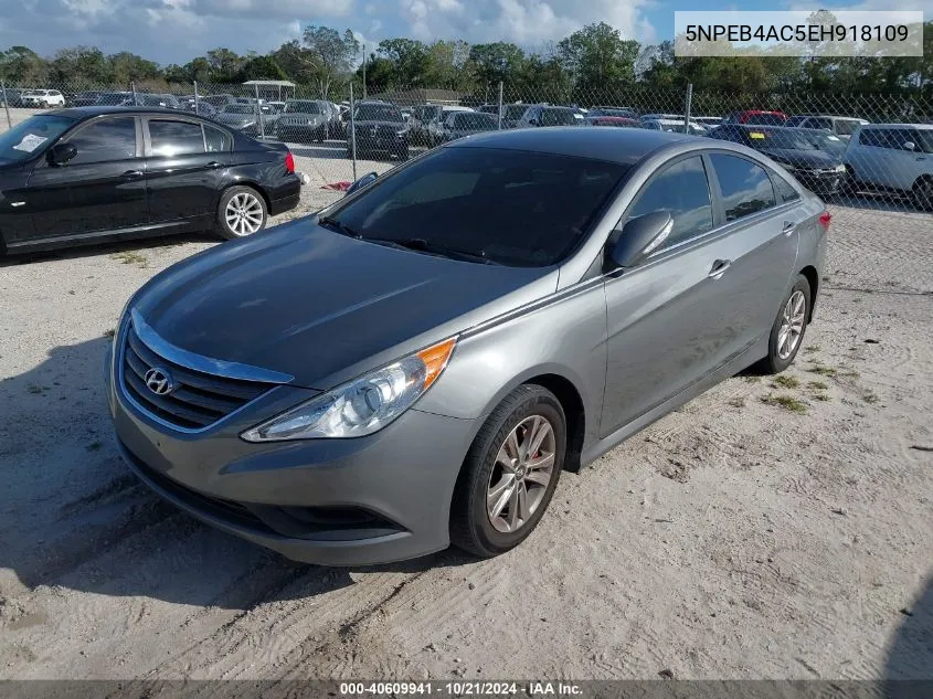 5NPEB4AC5EH918109 2014 Hyundai Sonata Gls