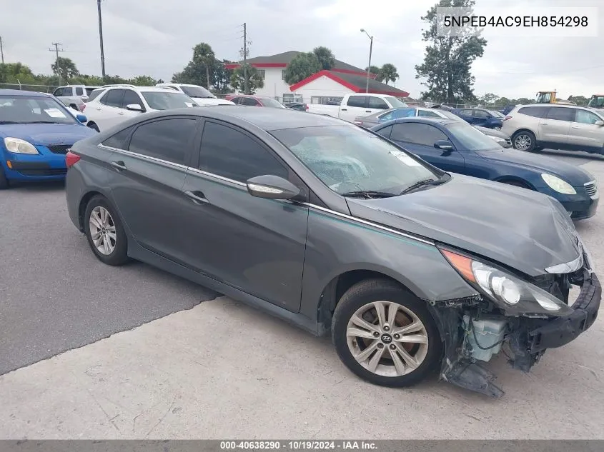 2014 Hyundai Sonata Gls VIN: 5NPEB4AC9EH854298 Lot: 40638290