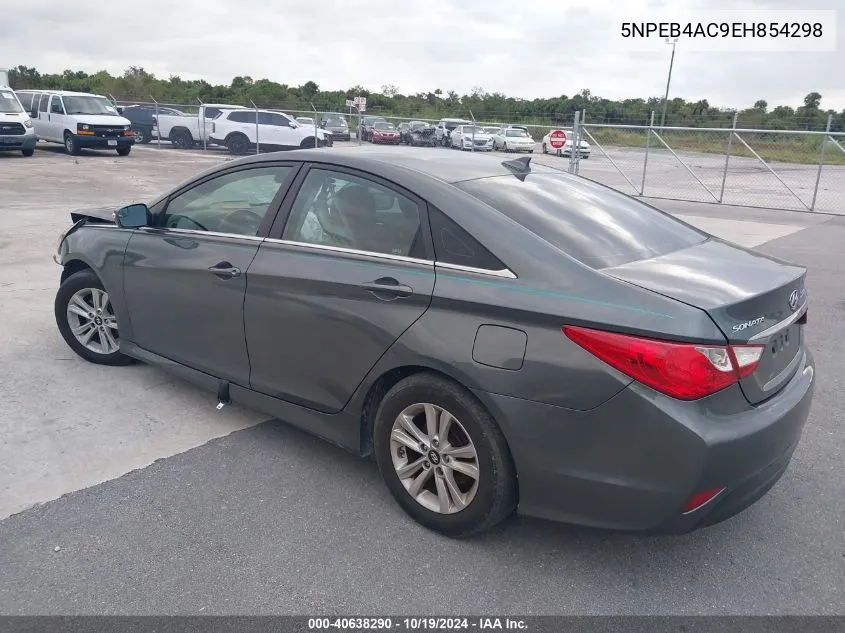 5NPEB4AC9EH854298 2014 Hyundai Sonata Gls