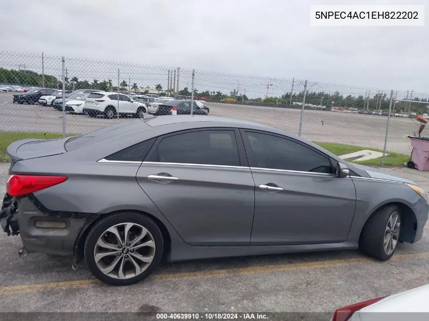 5NPEC4AC1EH822202 2014 Hyundai Sonata Se