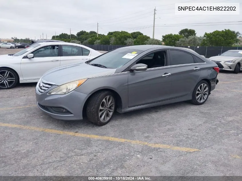 5NPEC4AC1EH822202 2014 Hyundai Sonata Se