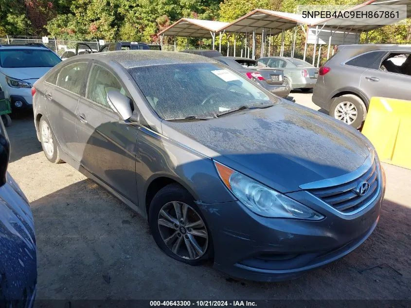 2014 Hyundai Sonata Gls VIN: 5NPEB4AC9EH867861 Lot: 40643300