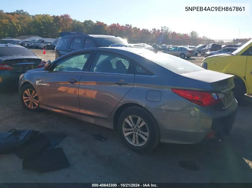 5NPEB4AC9EH867861 2014 Hyundai Sonata Gls