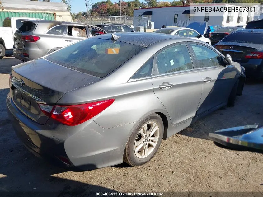 5NPEB4AC9EH867861 2014 Hyundai Sonata Gls