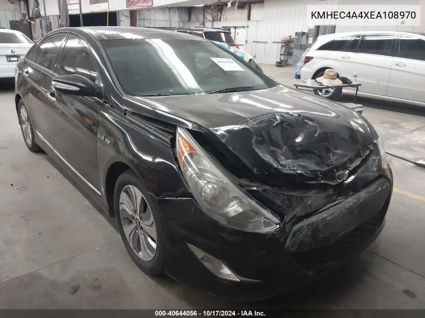 2014 Hyundai Sonata Hybrid Limited VIN: KMHEC4A4XEA108970 Lot: 40644056