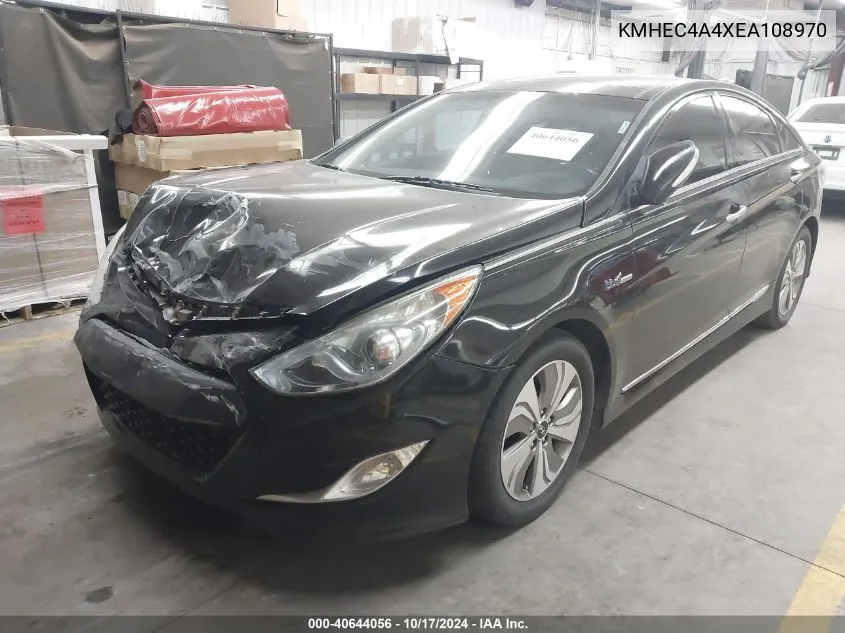 2014 Hyundai Sonata Hybrid Limited VIN: KMHEC4A4XEA108970 Lot: 40644056