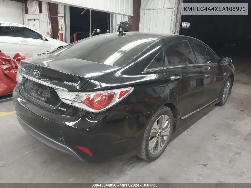 2014 Hyundai Sonata Hybrid Limited VIN: KMHEC4A4XEA108970 Lot: 40644056