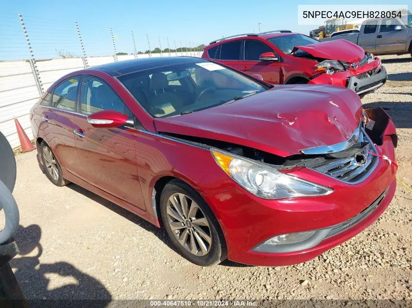 2014 Hyundai Sonata Limited VIN: 5NPEC4AC9EH828054 Lot: 40647510