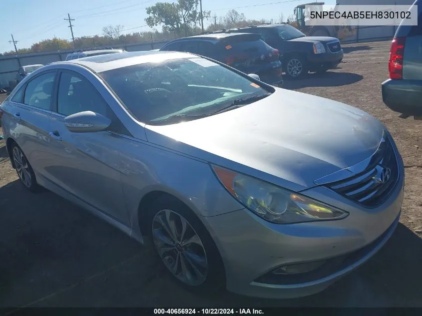 5NPEC4AB5EH830102 2014 Hyundai Sonata Se 2.0T