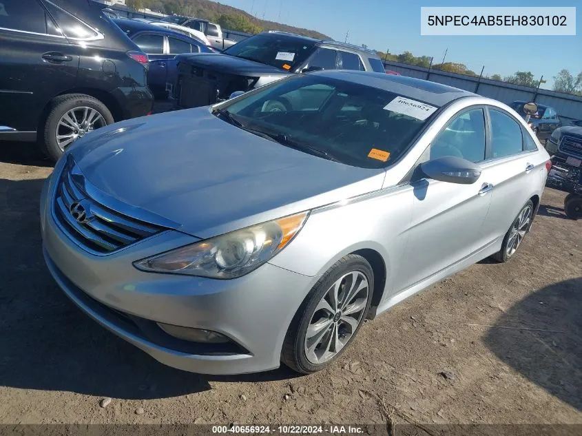 2014 Hyundai Sonata Se 2.0T VIN: 5NPEC4AB5EH830102 Lot: 40656924