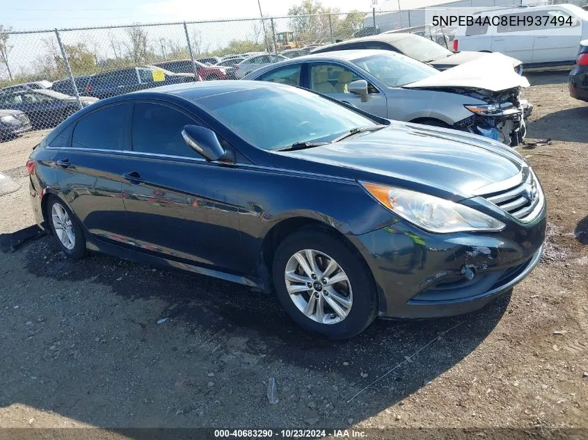 2014 Hyundai Sonata Gls VIN: 5NPEB4AC8EH937494 Lot: 40683290