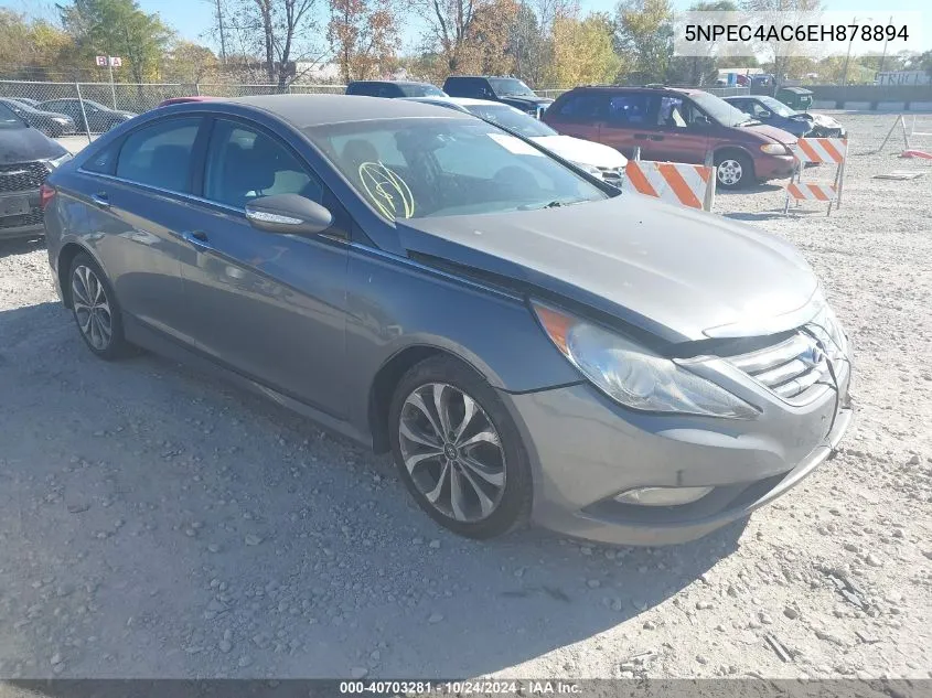 2014 Hyundai Sonata Se VIN: 5NPEC4AC6EH878894 Lot: 40703281