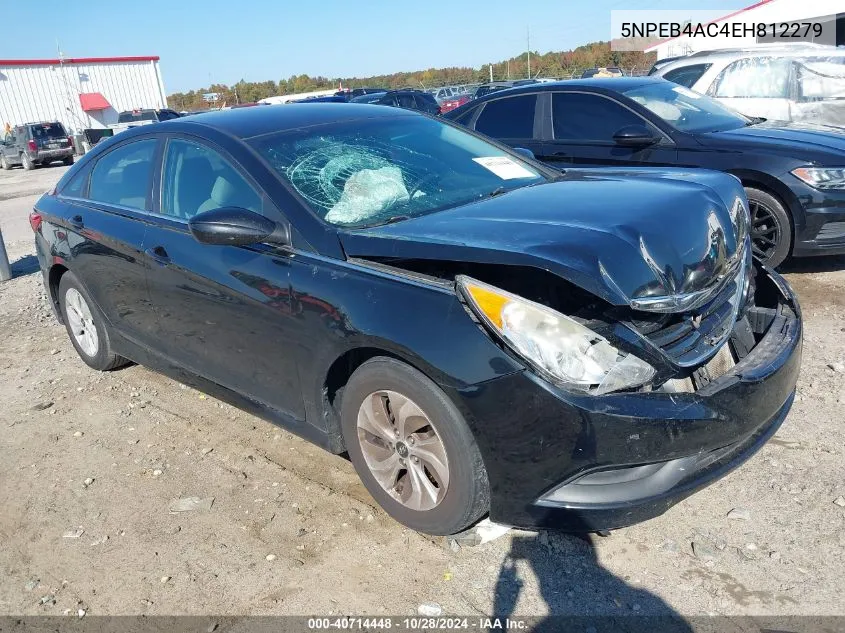 2014 Hyundai Sonata Gls VIN: 5NPEB4AC4EH812279 Lot: 40714448