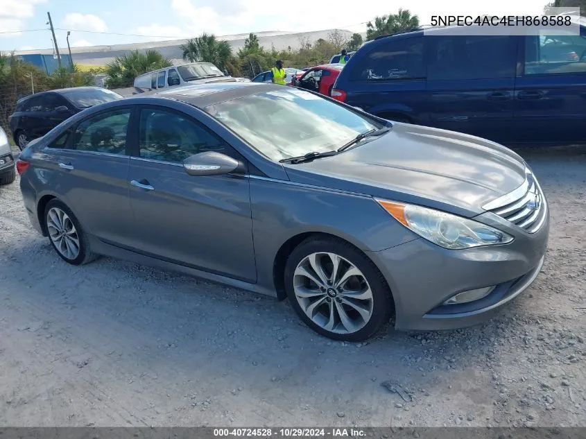 2014 Hyundai Sonata Se VIN: 5NPEC4AC4EH868588 Lot: 40724528