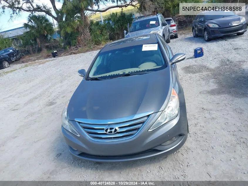 2014 Hyundai Sonata Se VIN: 5NPEC4AC4EH868588 Lot: 40724528