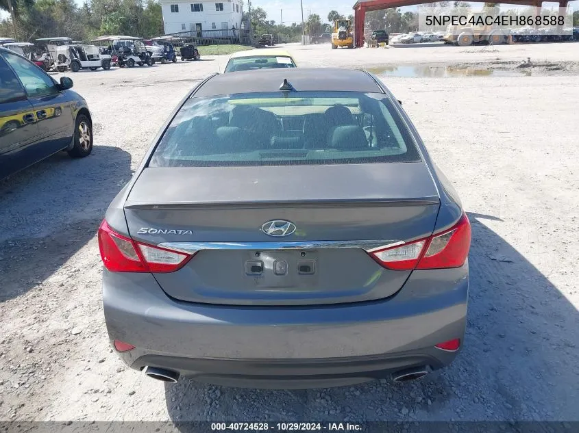 2014 Hyundai Sonata Se VIN: 5NPEC4AC4EH868588 Lot: 40724528